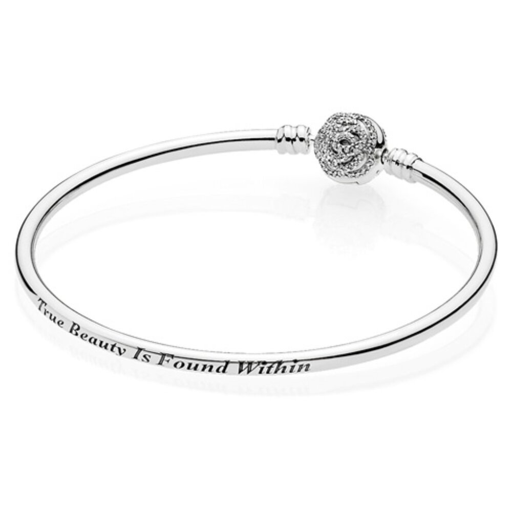 Pandora Beauty and the Beast Bangle Bracelet – Like New/Never Worn